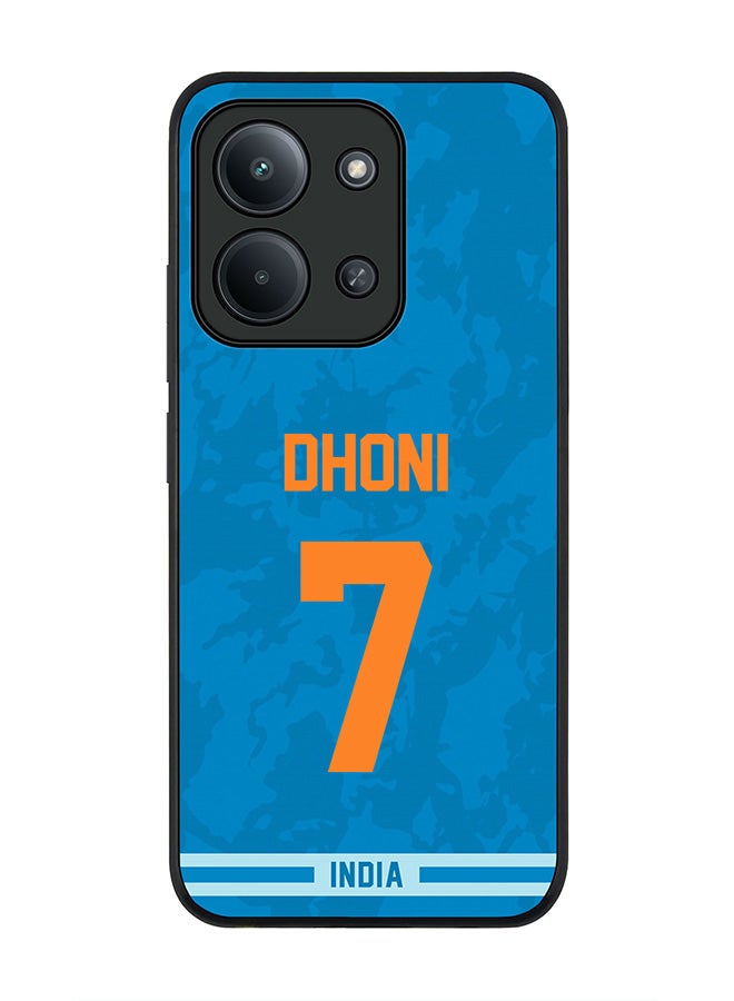 For Xiaomi Poco C85 4G Case,Slim fit Camera Protection, Shockproof Thin Phone cover  - India MS Dhoni, Jersey No 7